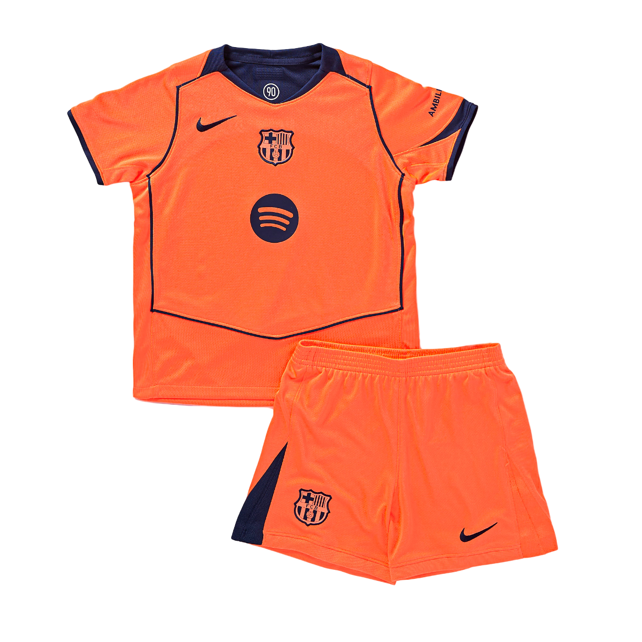 FC Barcelona Kids Orange Jersey 2025/2026