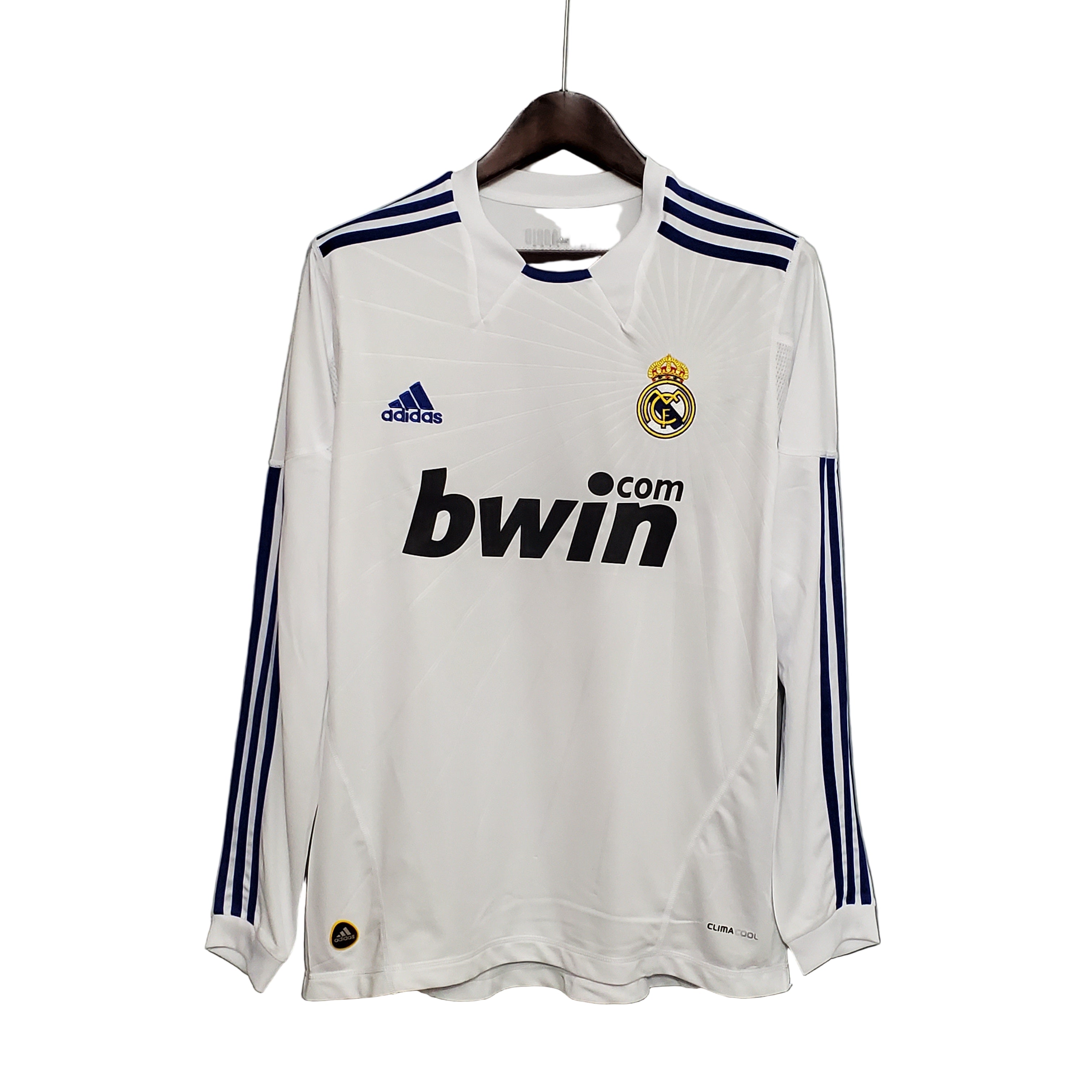 2010/2011 Real Madrid home retro long sleeve jersey