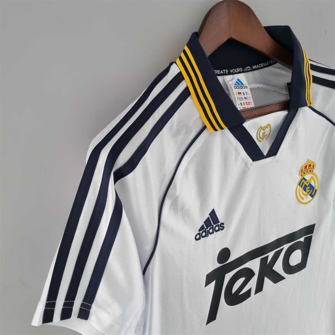 Real Madrid Home Retro Kit 1999/ 2000