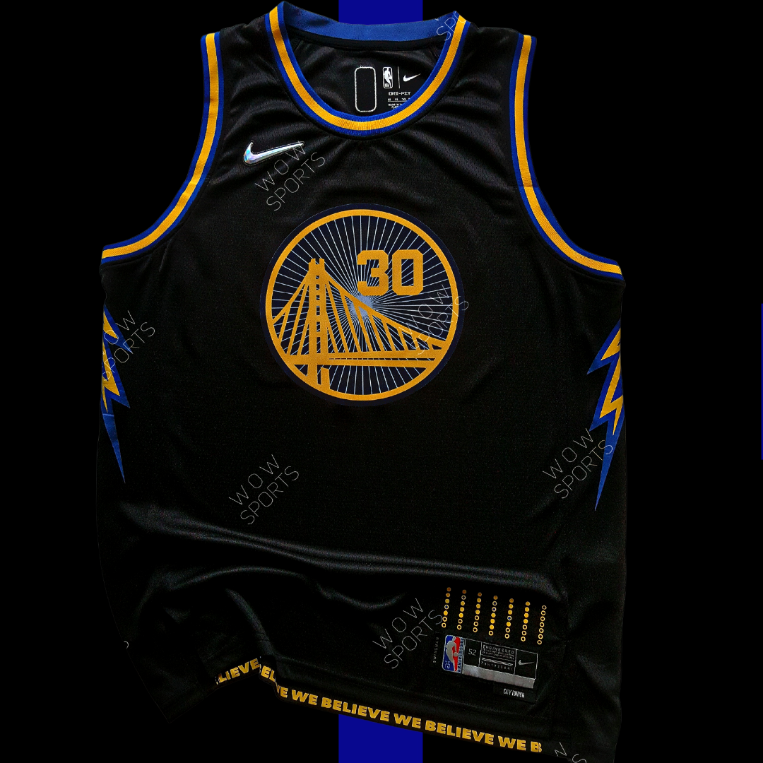 Golden State Warriros 2022 75th Anniversary City Edition Black