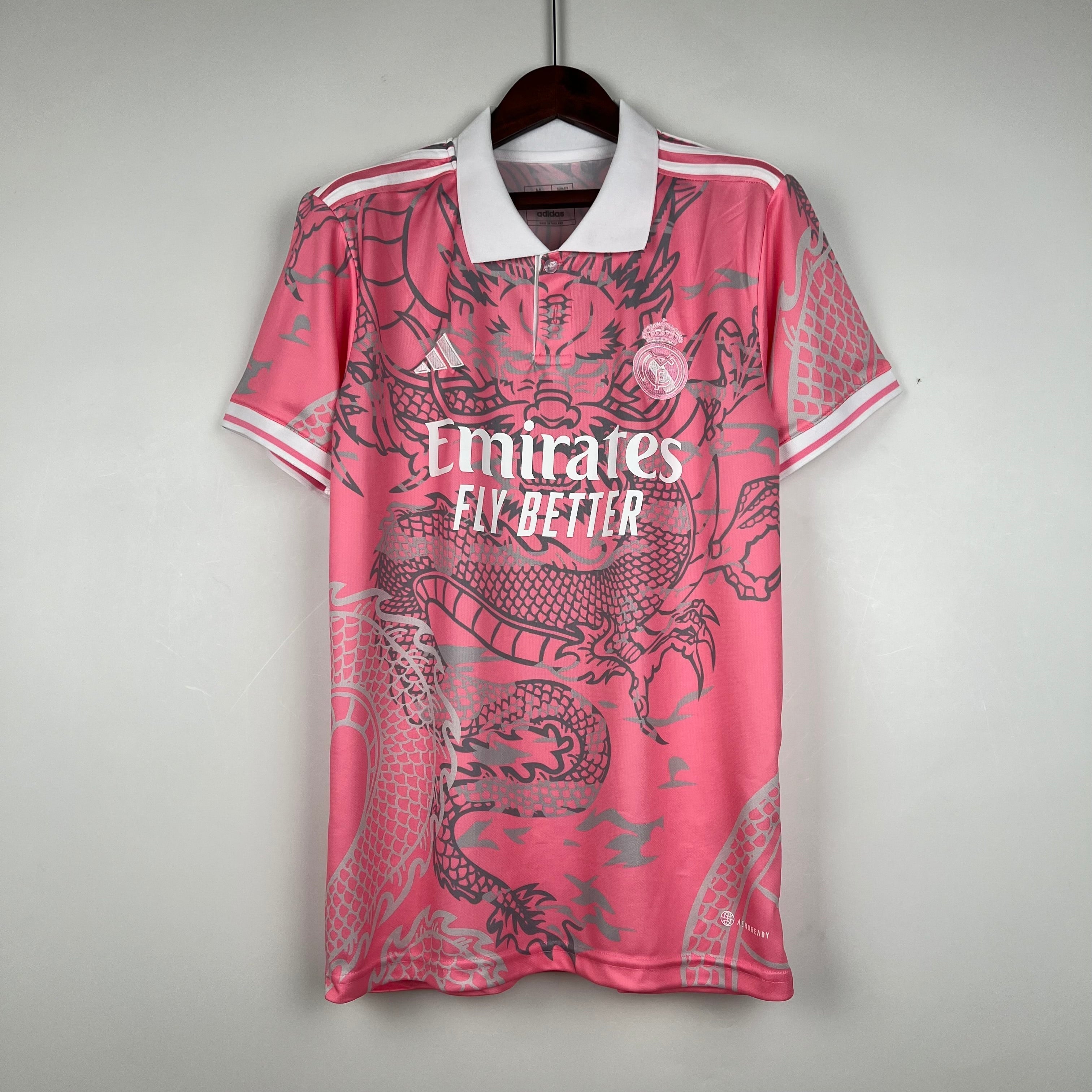 Real Madrid Pink Dragon Jersey