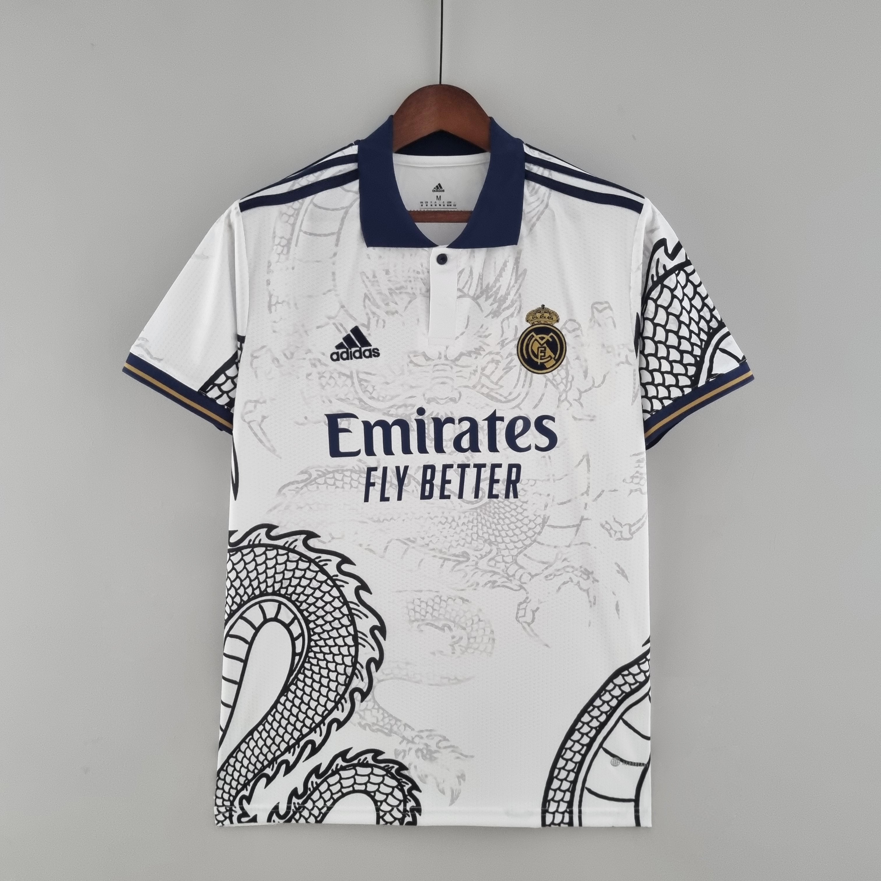 Real Madrid White ChineseDragon Special Edition