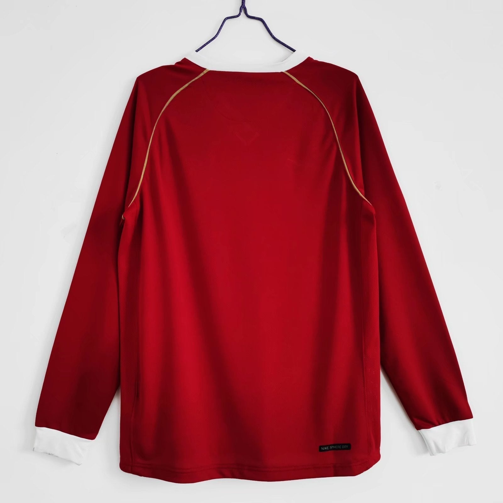 Camiseta de local de manga larga del Manchester United 2006-2007