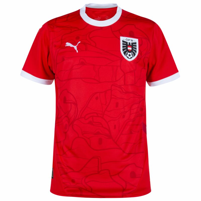 Camiseta Austria Local 24/25 Eurocopa 2024