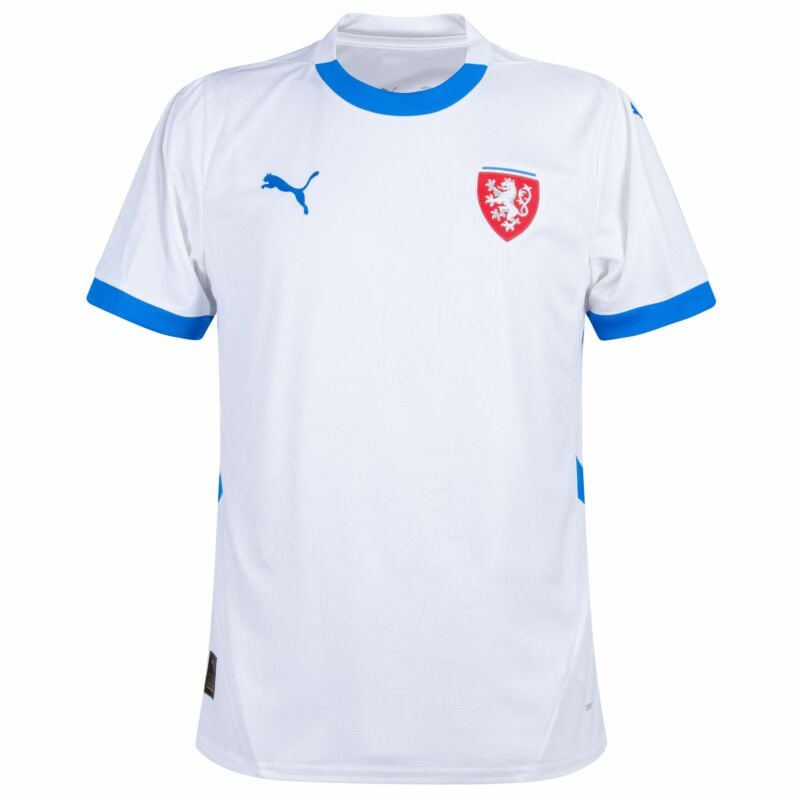 Camiseta de visitante de la República Checa para la Eurocopa 2024/24