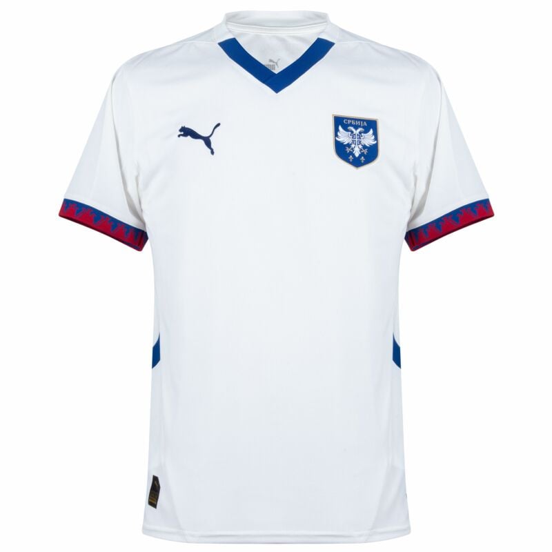 Camiseta de visitante de Serbia para la Eurocopa 2024 24/25