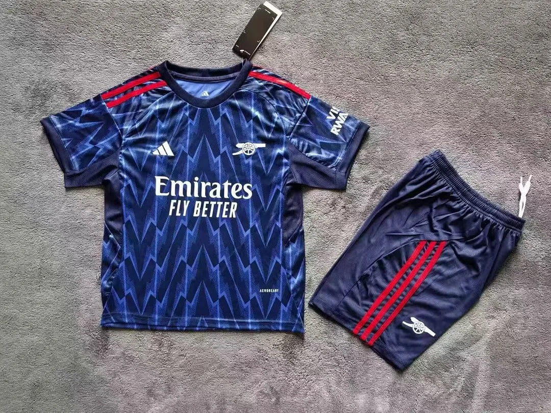 Arsenal 2025/2026 Kids Away Kit