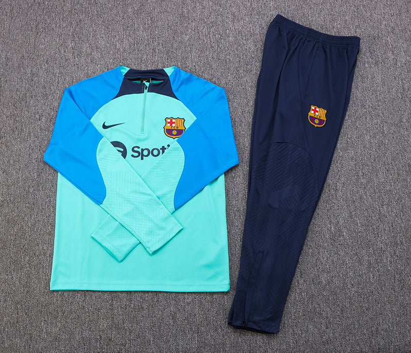 Barcelona 22-23 Blue Tracksuit