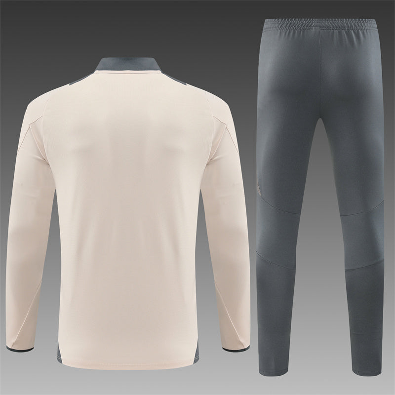 Real Madrid Tracksuit Cream