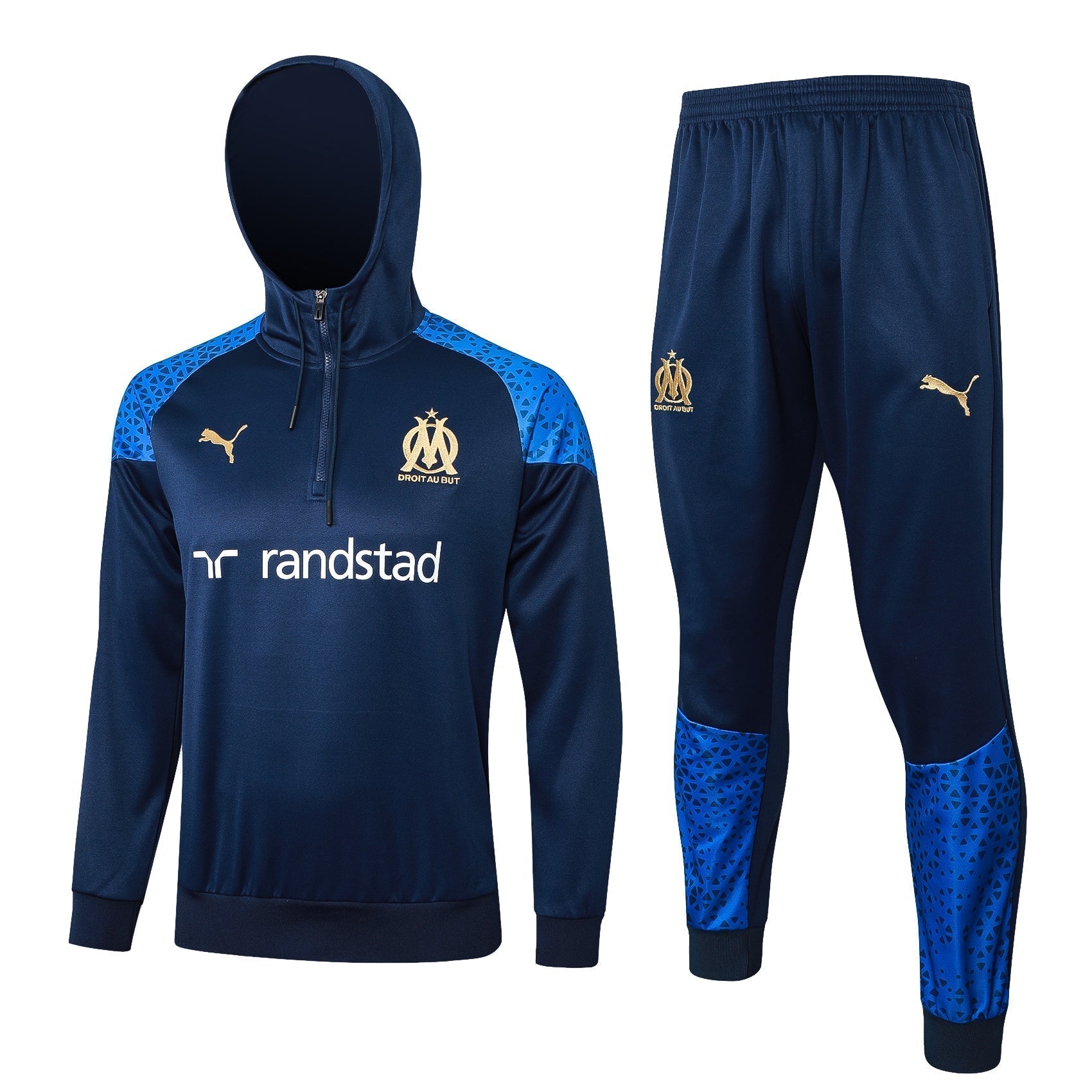 Marseille 23-24 Tracksuit with Hoodie