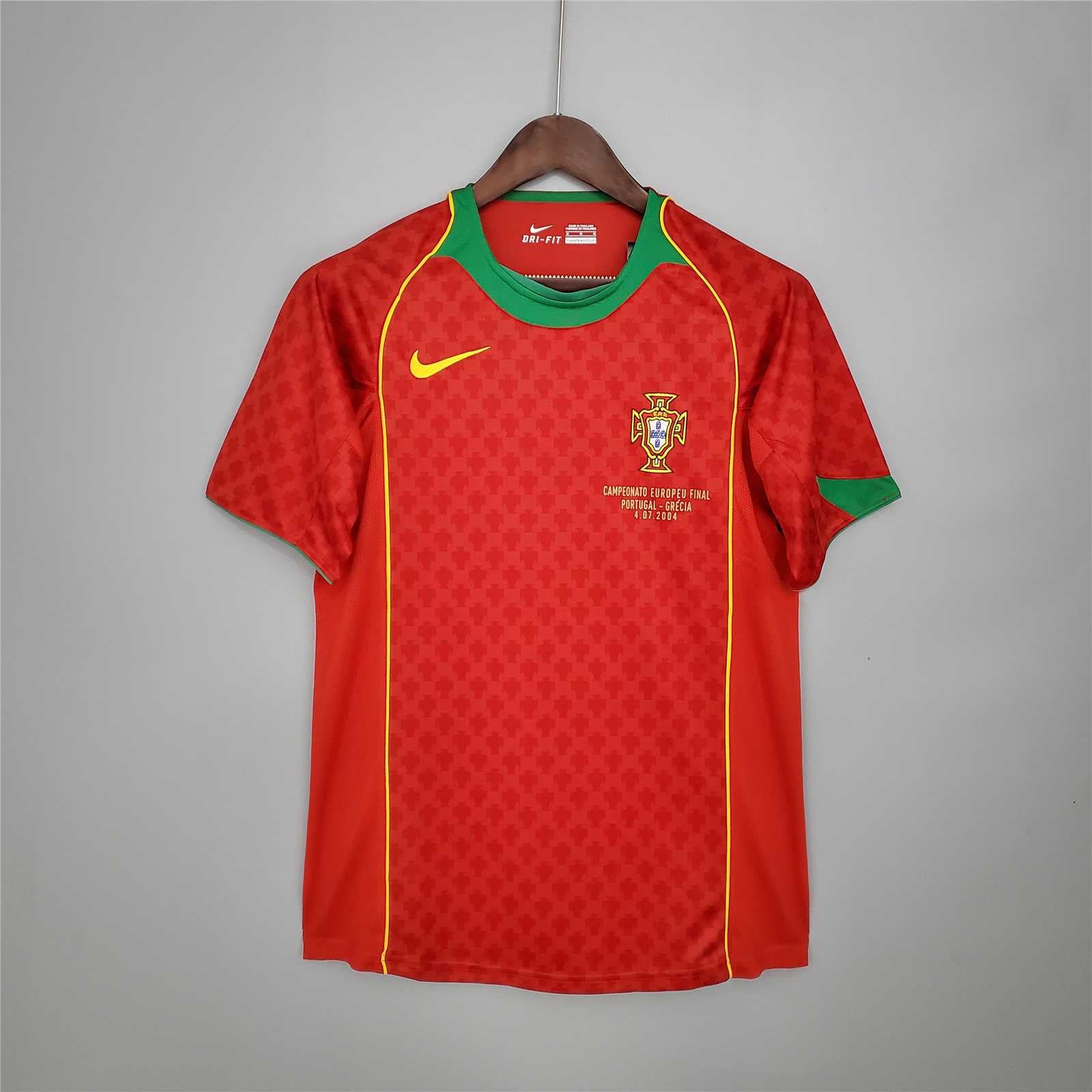 Portugal Retro 2004 Jersey – Classic Euro 2004 Kit