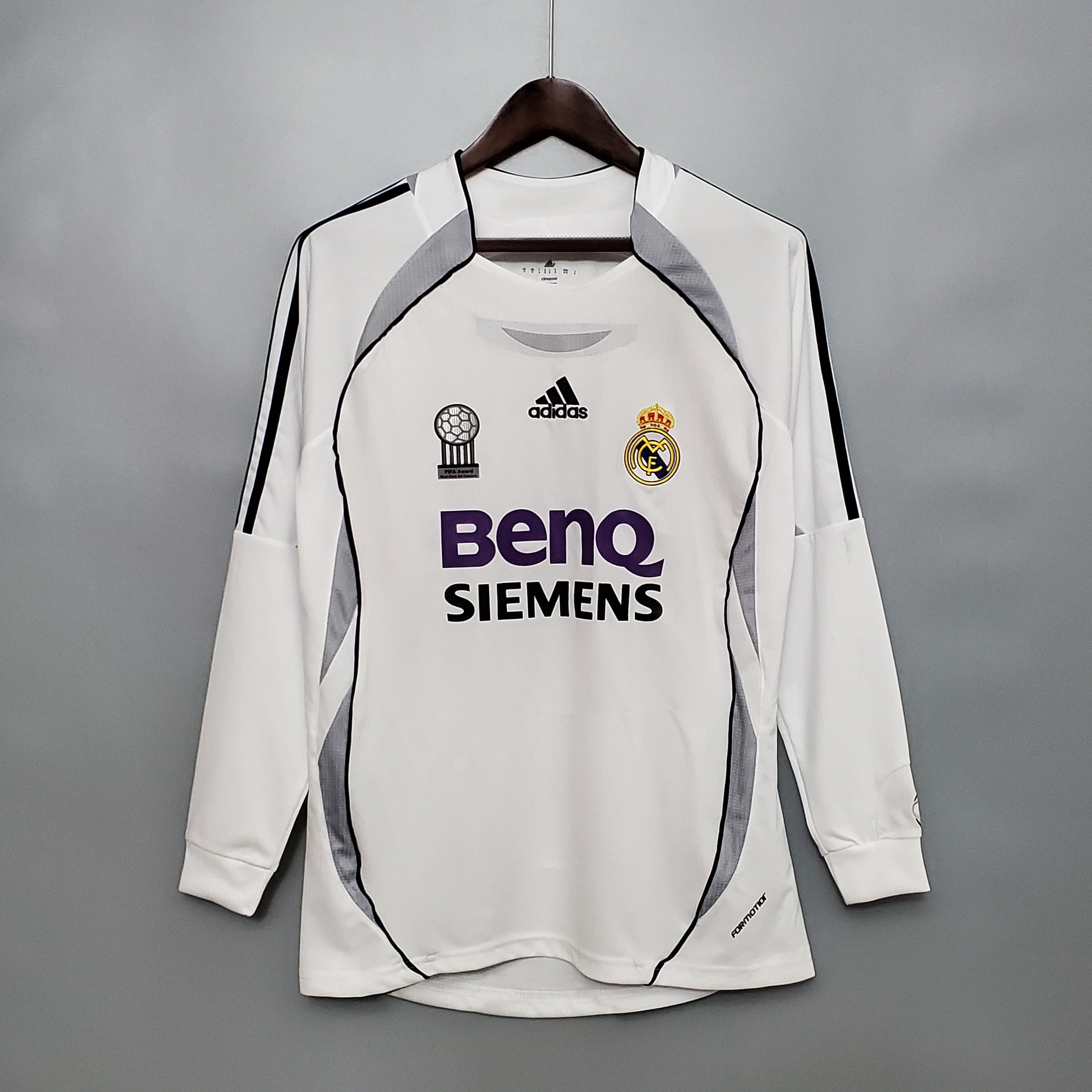 Camiseta local del Real Madrid 2006-2007 (manga larga)