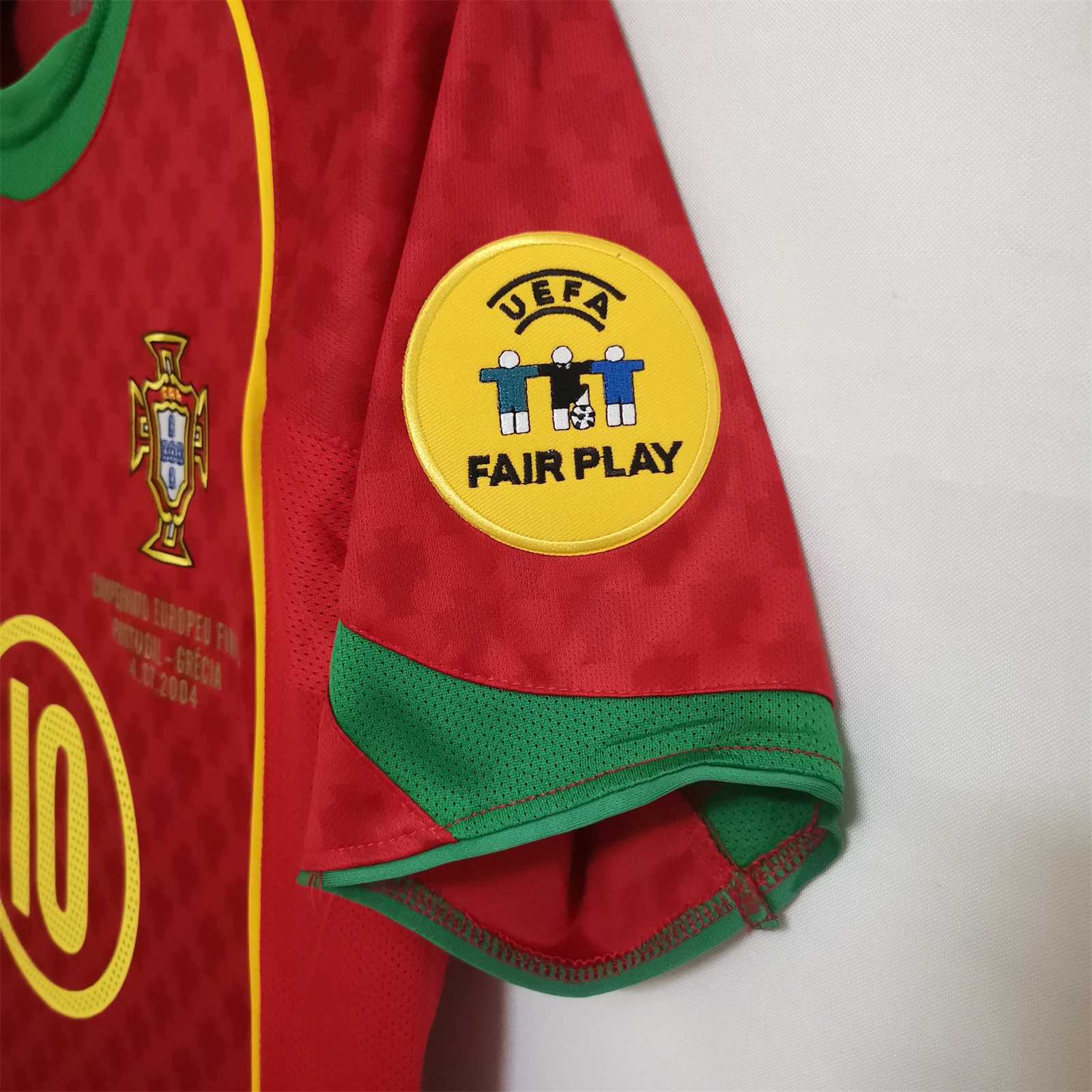 Portugal Retro 2004 Jersey – Classic Euro 2004 Kit