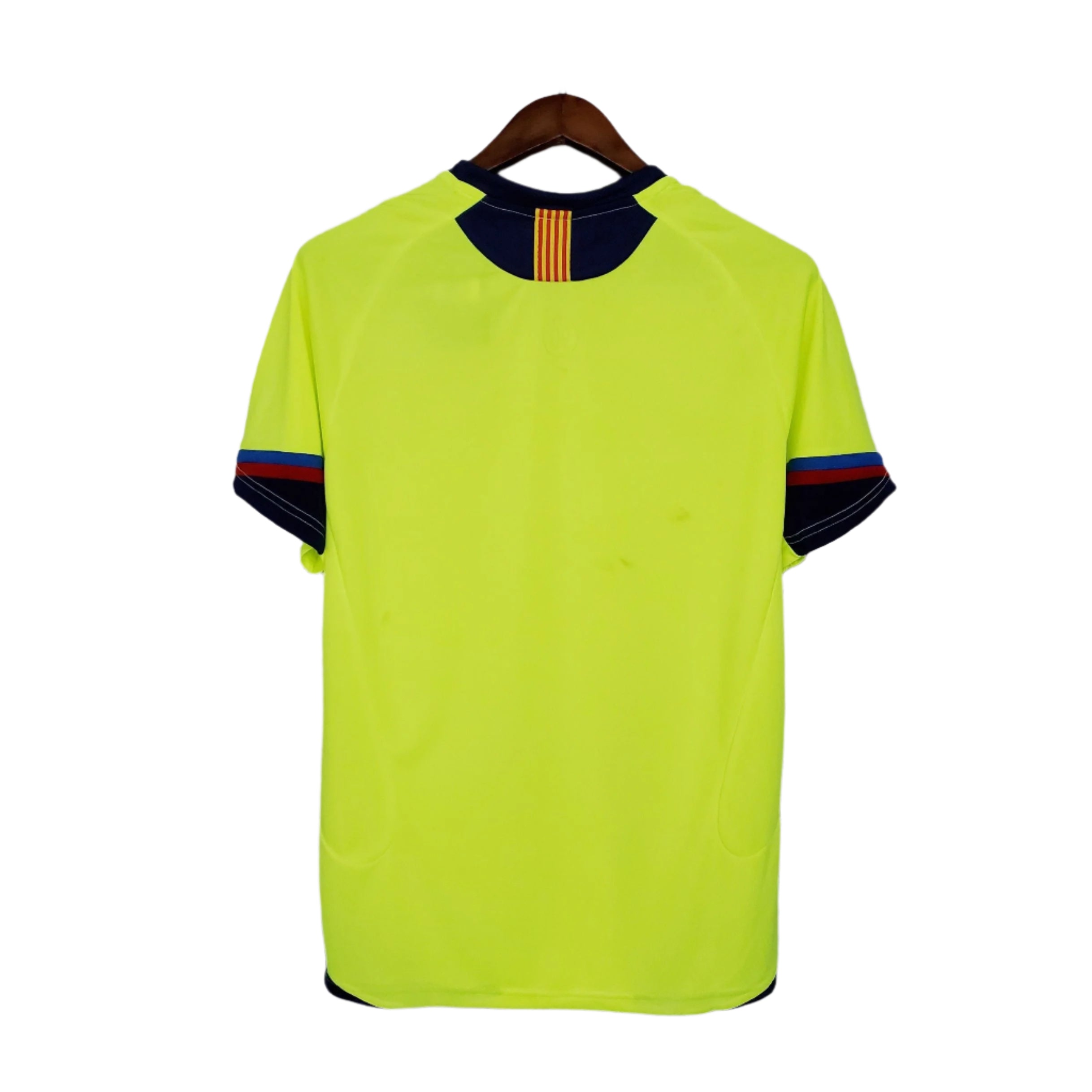 Barcelona 2005-2006 Away Retro jersey ( lime yellow)