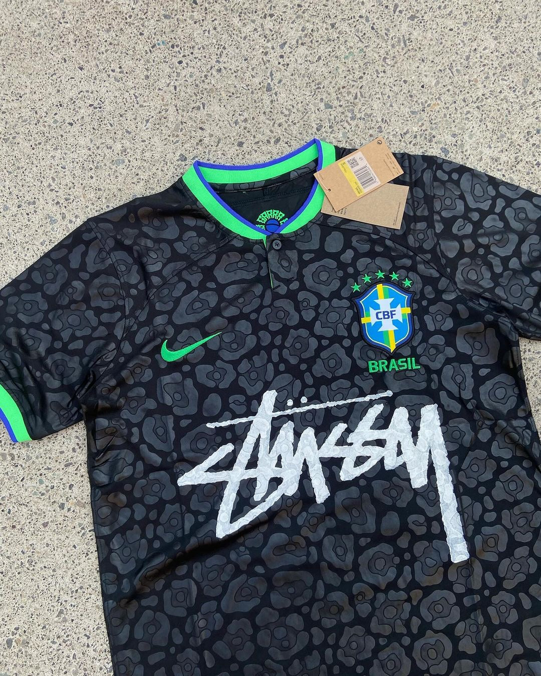 Edición especial negra BRASIL X STUSSY