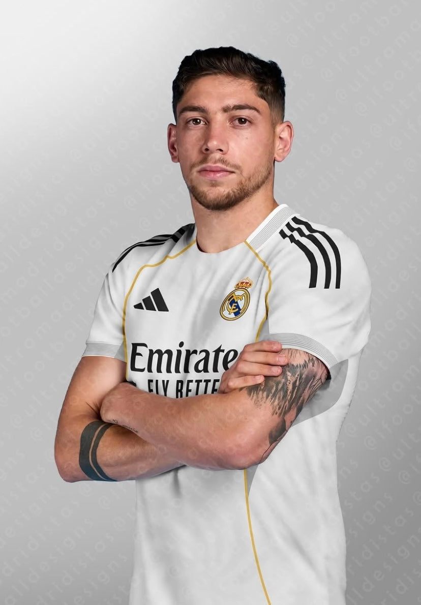 Real Madrid 2025-2026 Home Kit