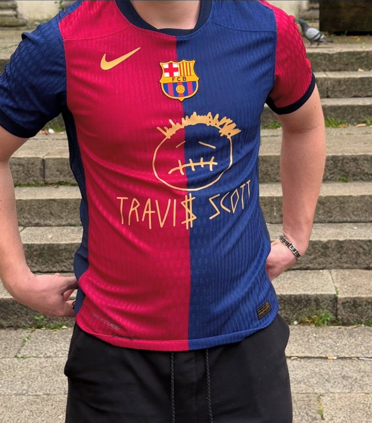 Fc Barcelona X Travis scott special edition jersey