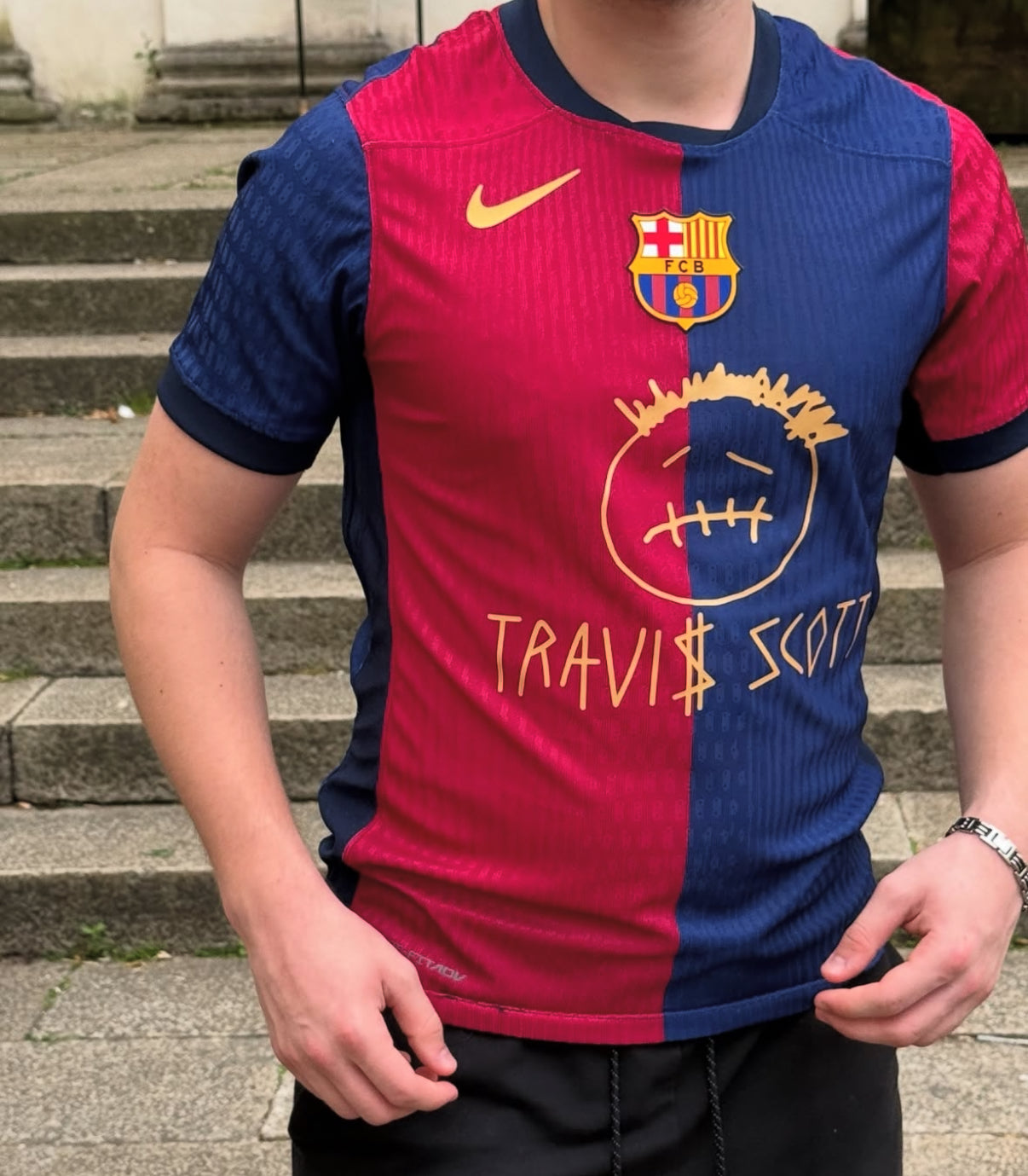 Fc Barcelona X Travis scott special edition jersey
