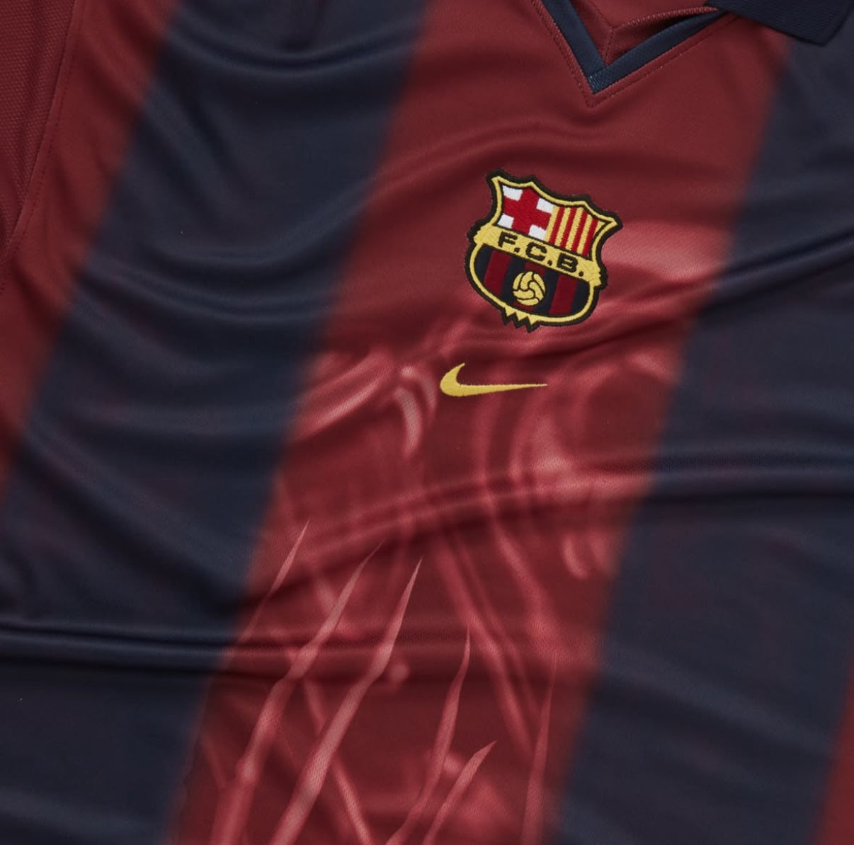 Barcelona x Travis Scott Skeleton Jersey