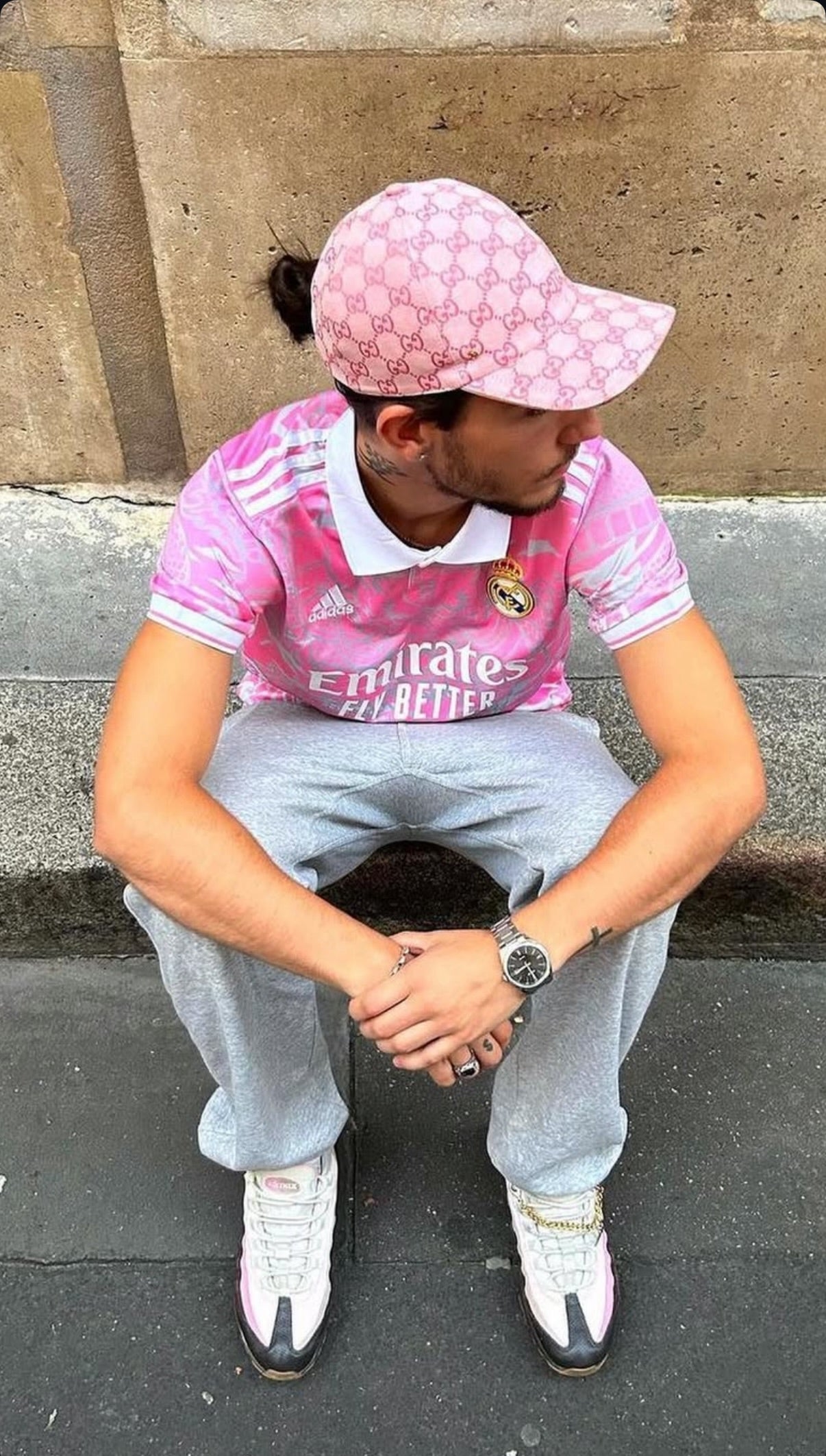 Real Madrid Pink Dragon Jersey