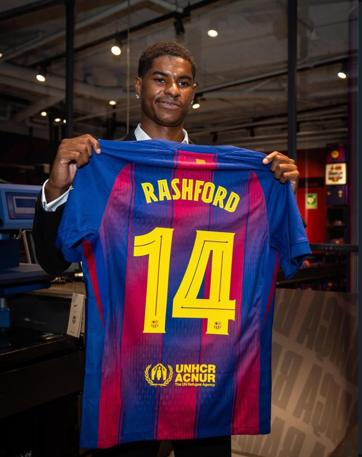 RASHFORD fc barcelona jersey