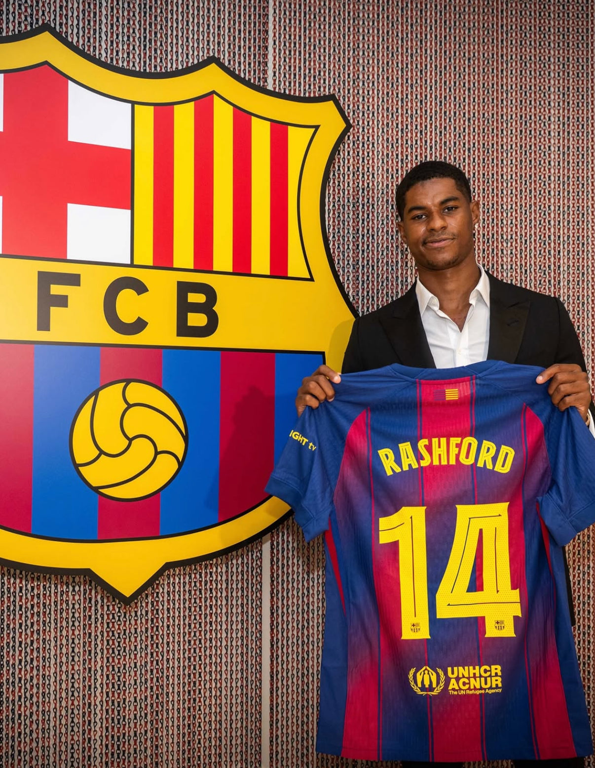 RASHFORD fc barcelona jersey