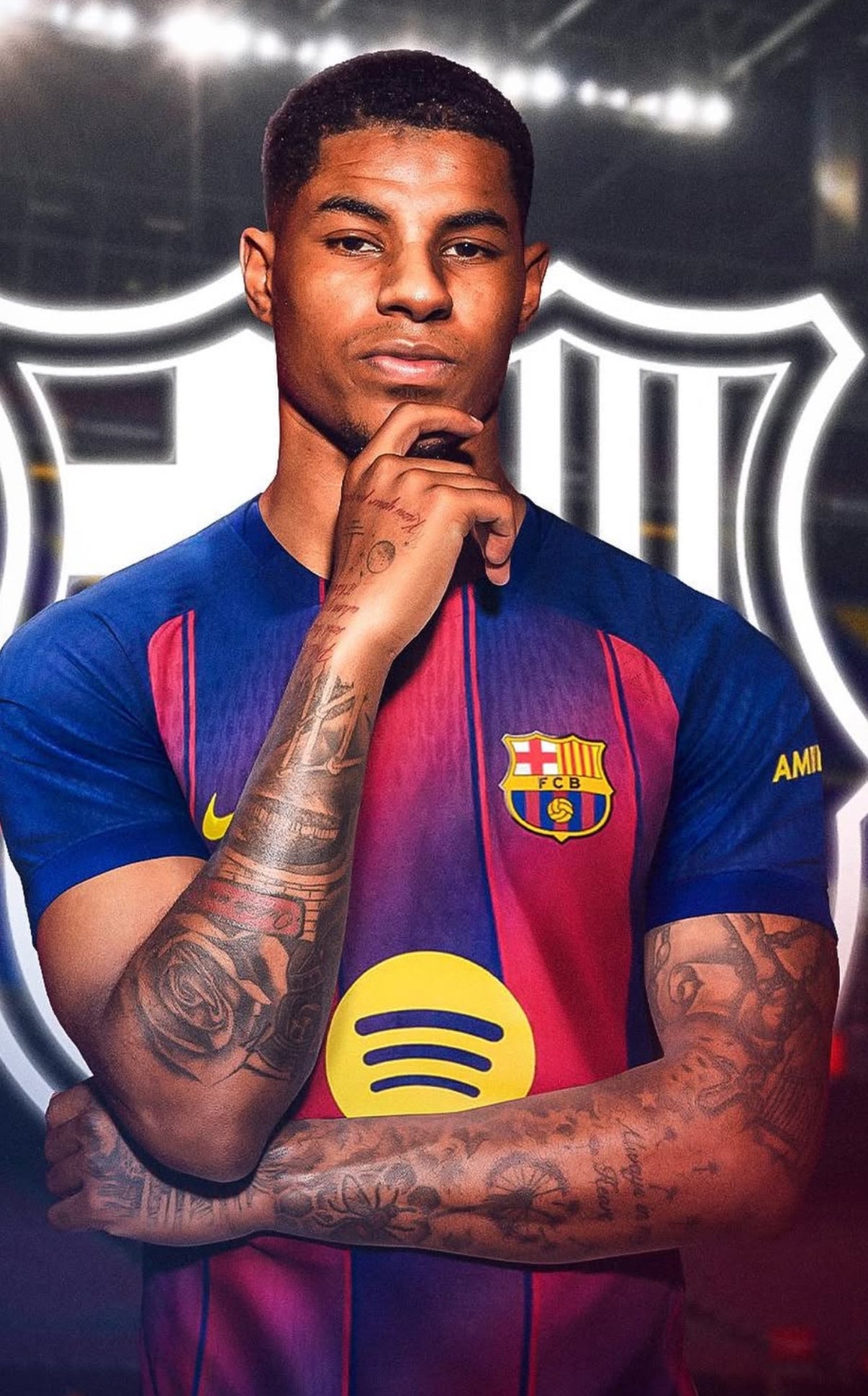 RASHFORD fc barcelona jersey