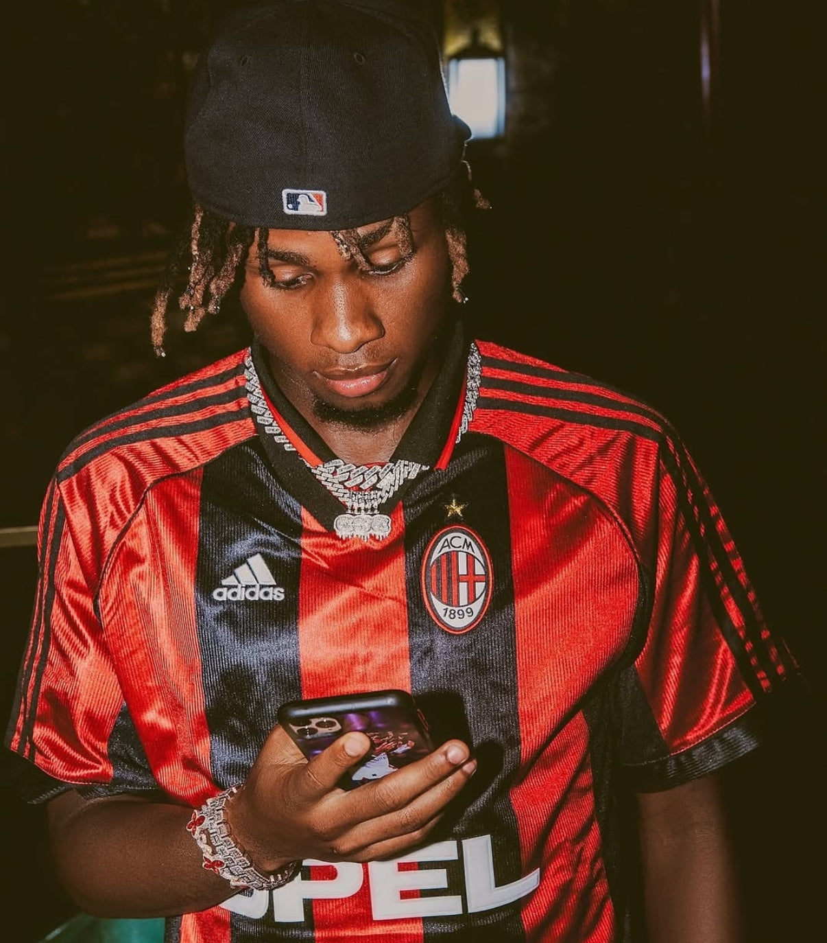 Camiseta retro local del AC Milan 1998-1999