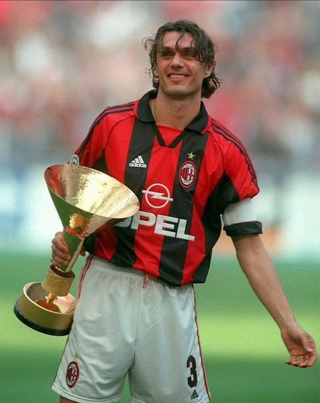 Camiseta retro local del AC Milan 1998-1999