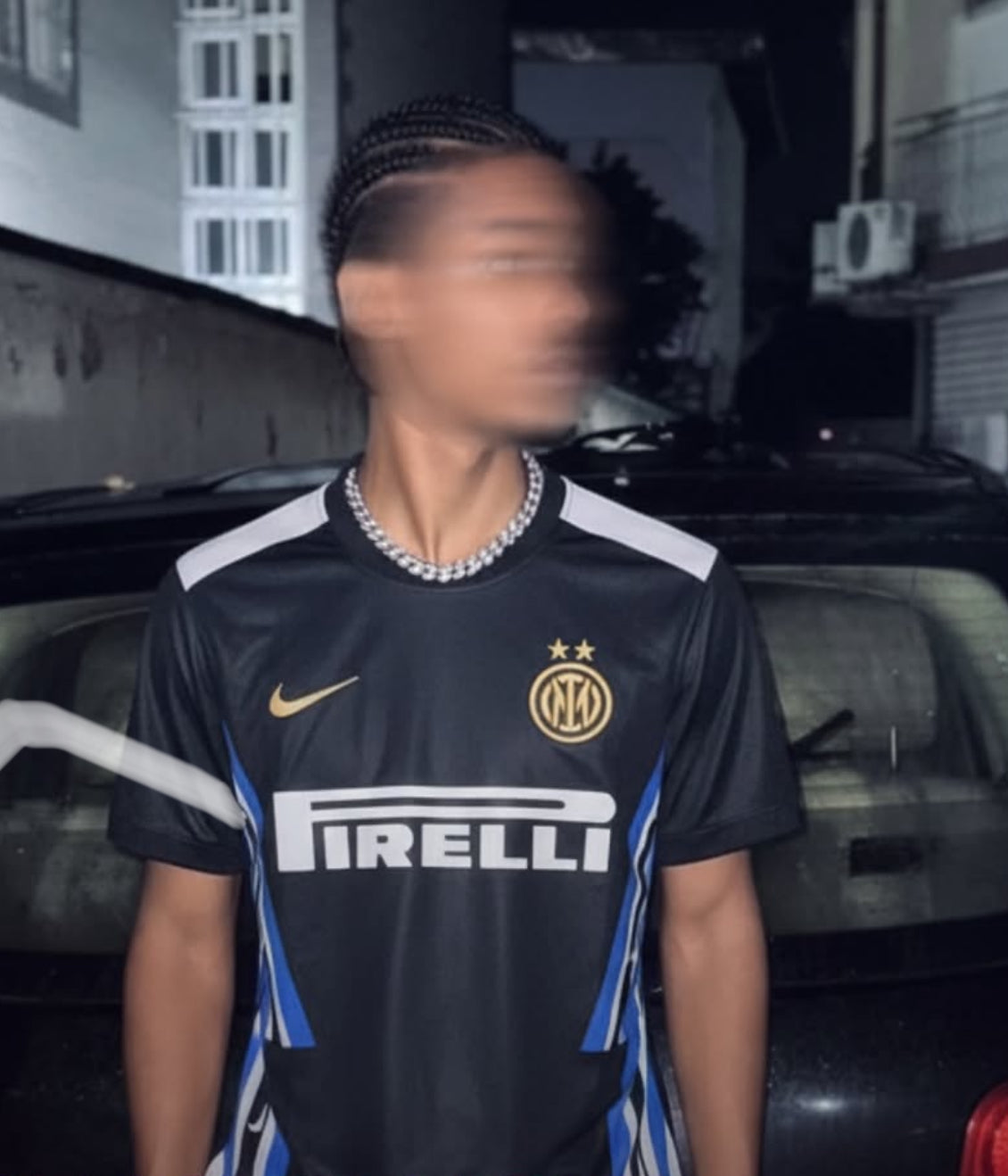 Inter Milan 2025/2026 black training jersey