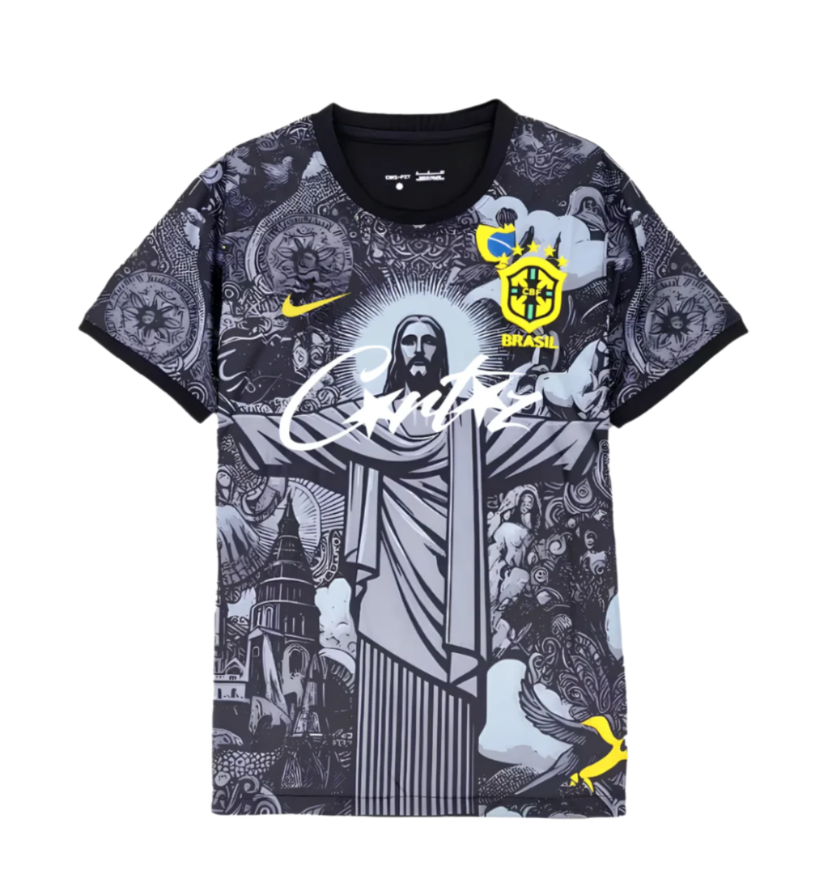 Brazil Jesus the Redeemer x Corteiz Special Edition Black