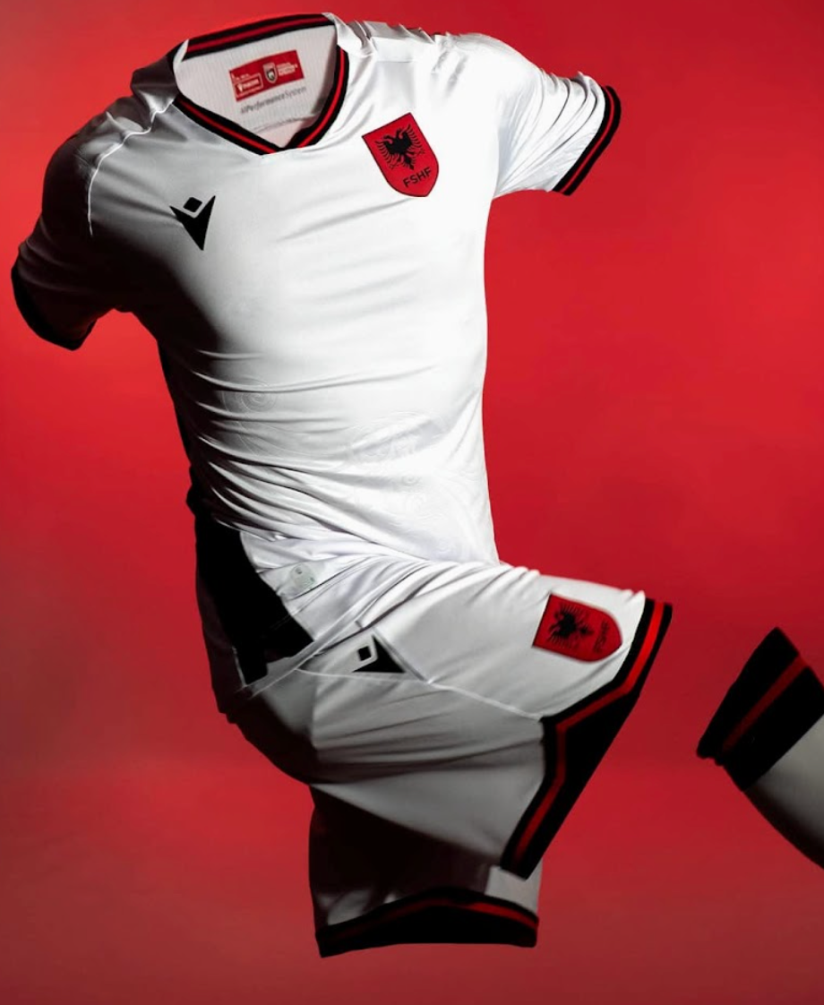 Albania 2025/2026 Third Kit (White)