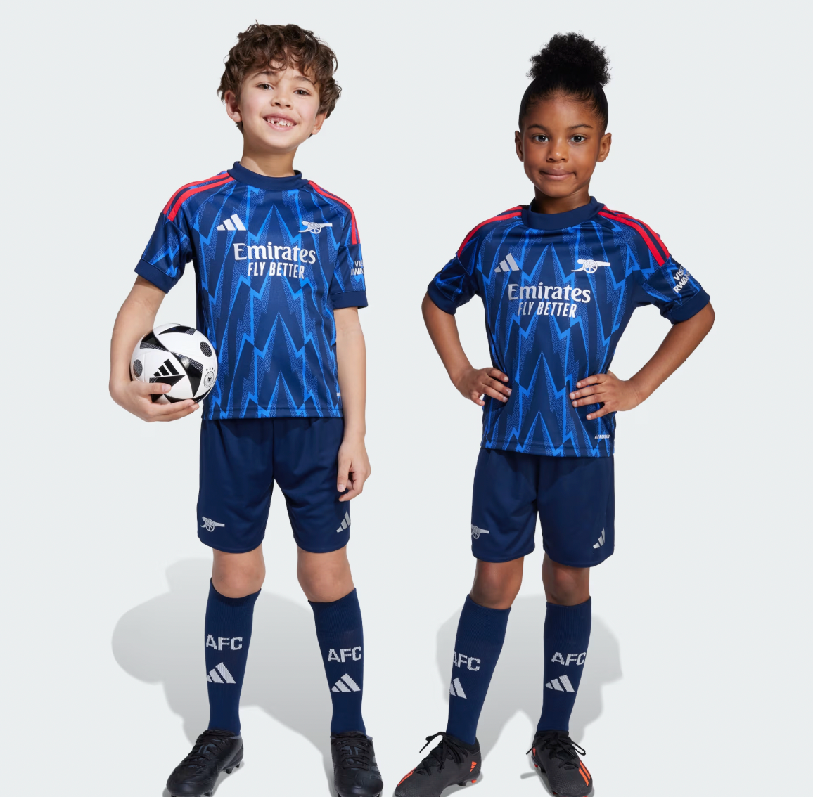 Arsenal 2025/2026 Kids Away Kit