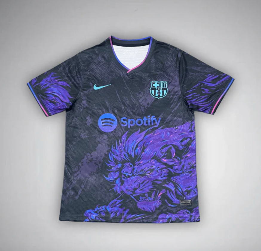 FC Barcelona Purple Lion Jersey