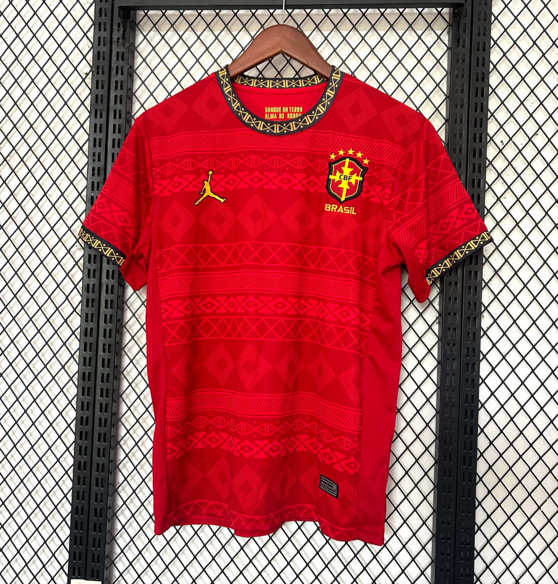 Brazil Jordan 2026 Red Jersey