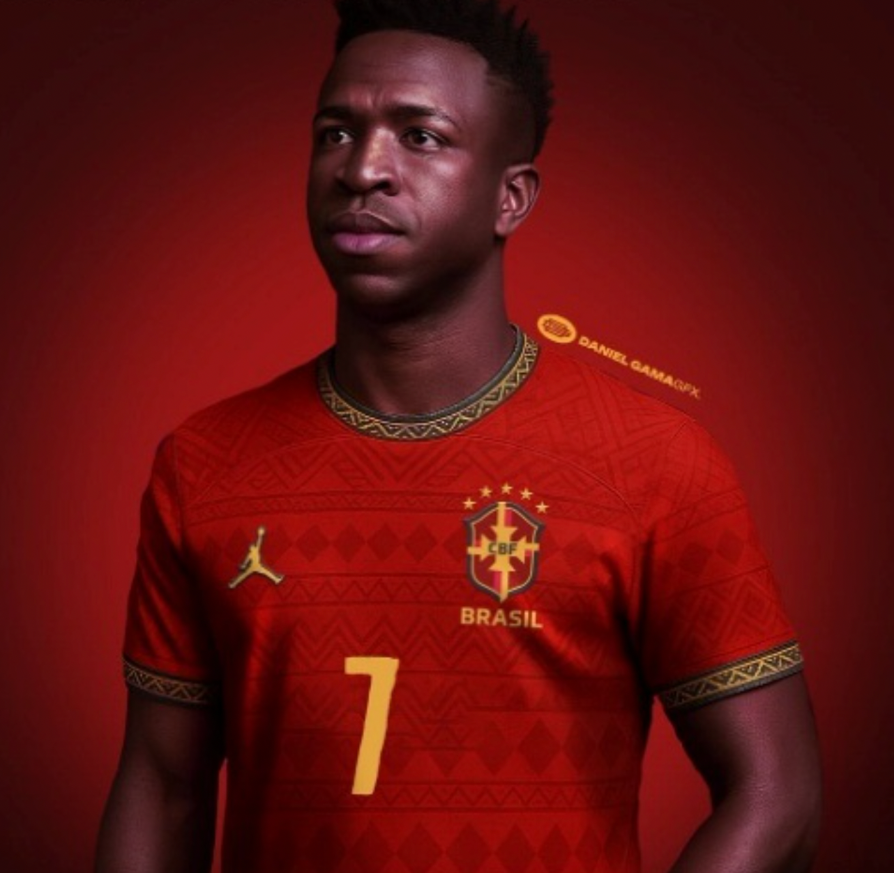 Brazil Jordan 2026 Red Jersey