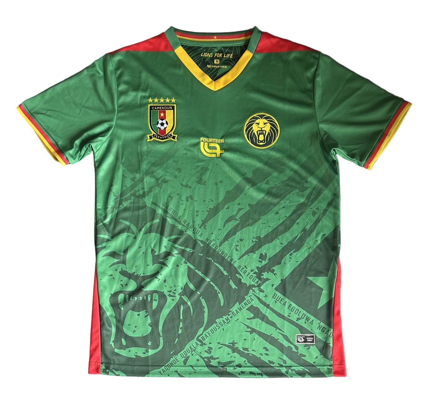 Cameroon 2025/2026 home jersey