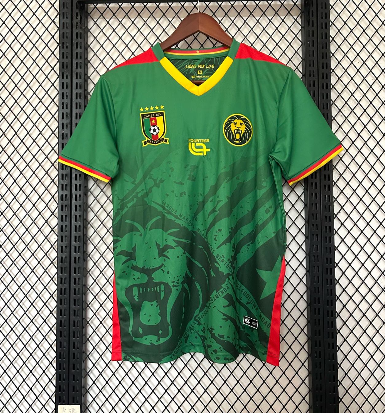 Cameroon 2025/2026 home jersey