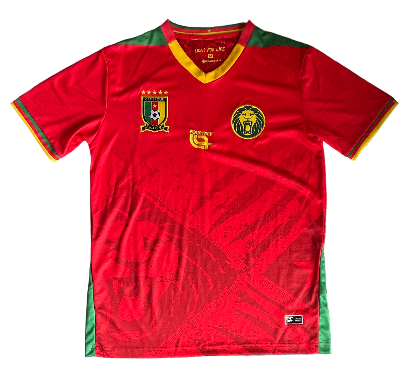 Cameroon 2025/2026 third red jersey