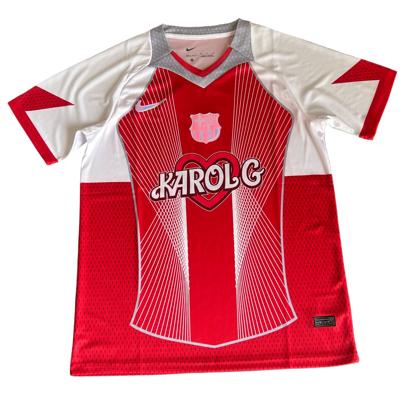 FC Barcelona Karol G Jersey Red Special Edition