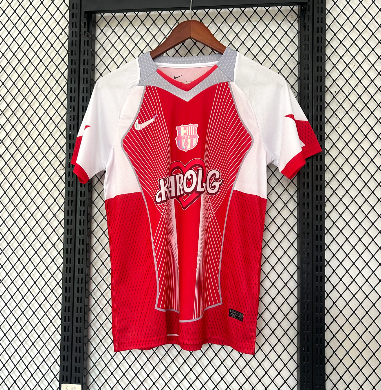 FC Barcelona Karol G Jersey Red Special Edition