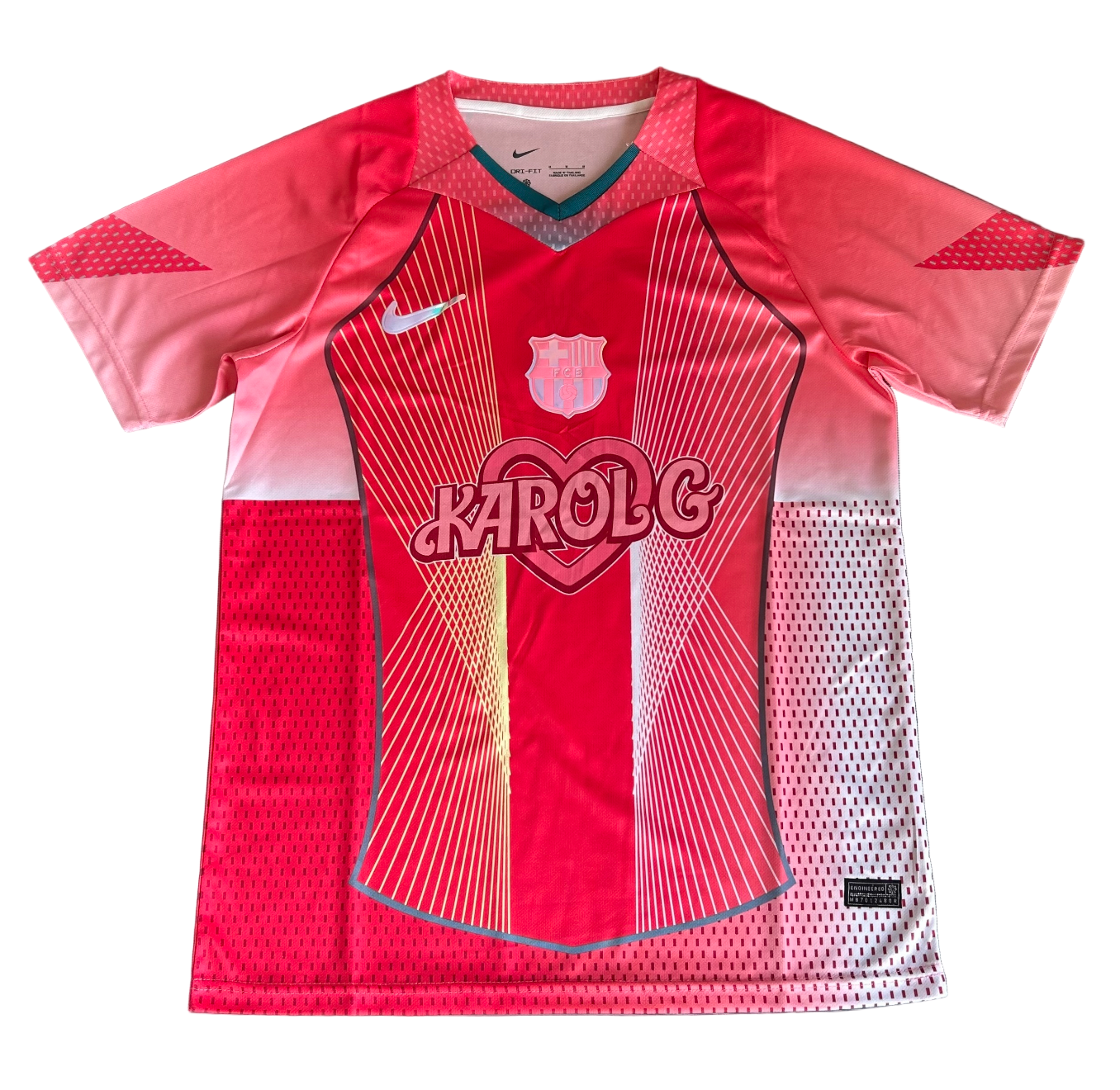 FC Barcelona Karol G Jersey Pink Special Edition
