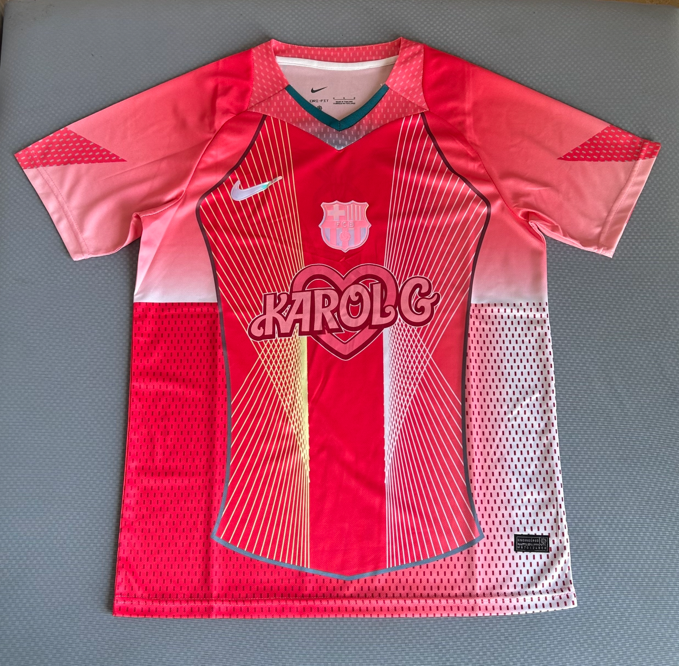 FC Barcelona Karol G Jersey Pink Special Edition