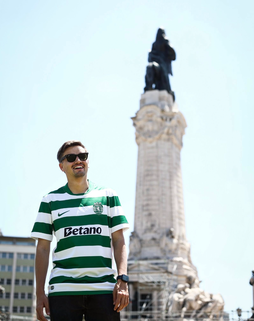 Sporting Lisbon 2025-26 home jersey