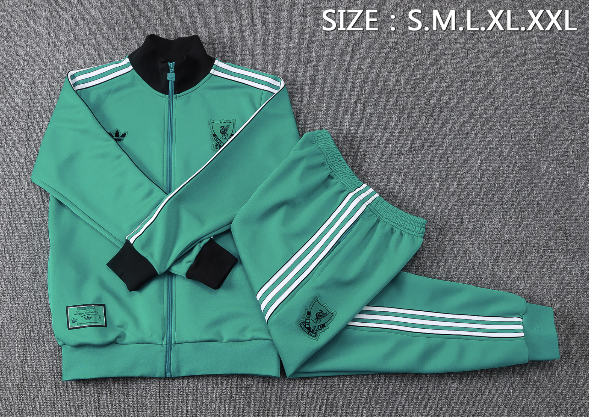 Liverpool FC 2027 Green Tracksuit Terrace Icons