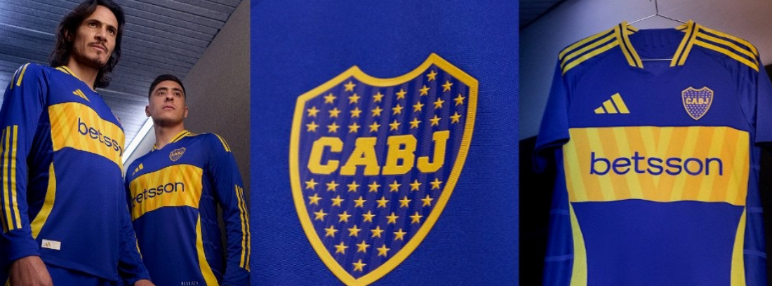 Boca Juniors home kit 2024/25