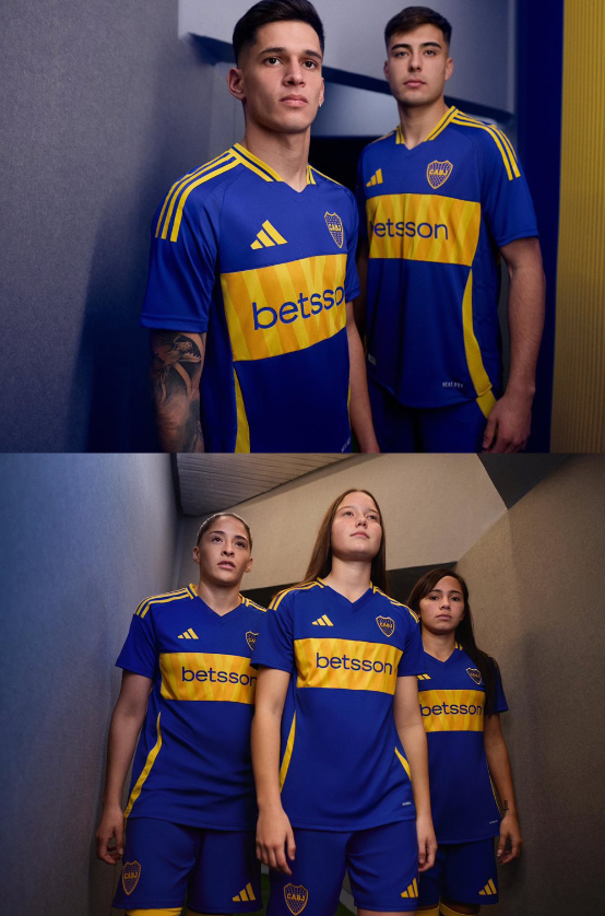 Boca Juniors home kit 2024/25