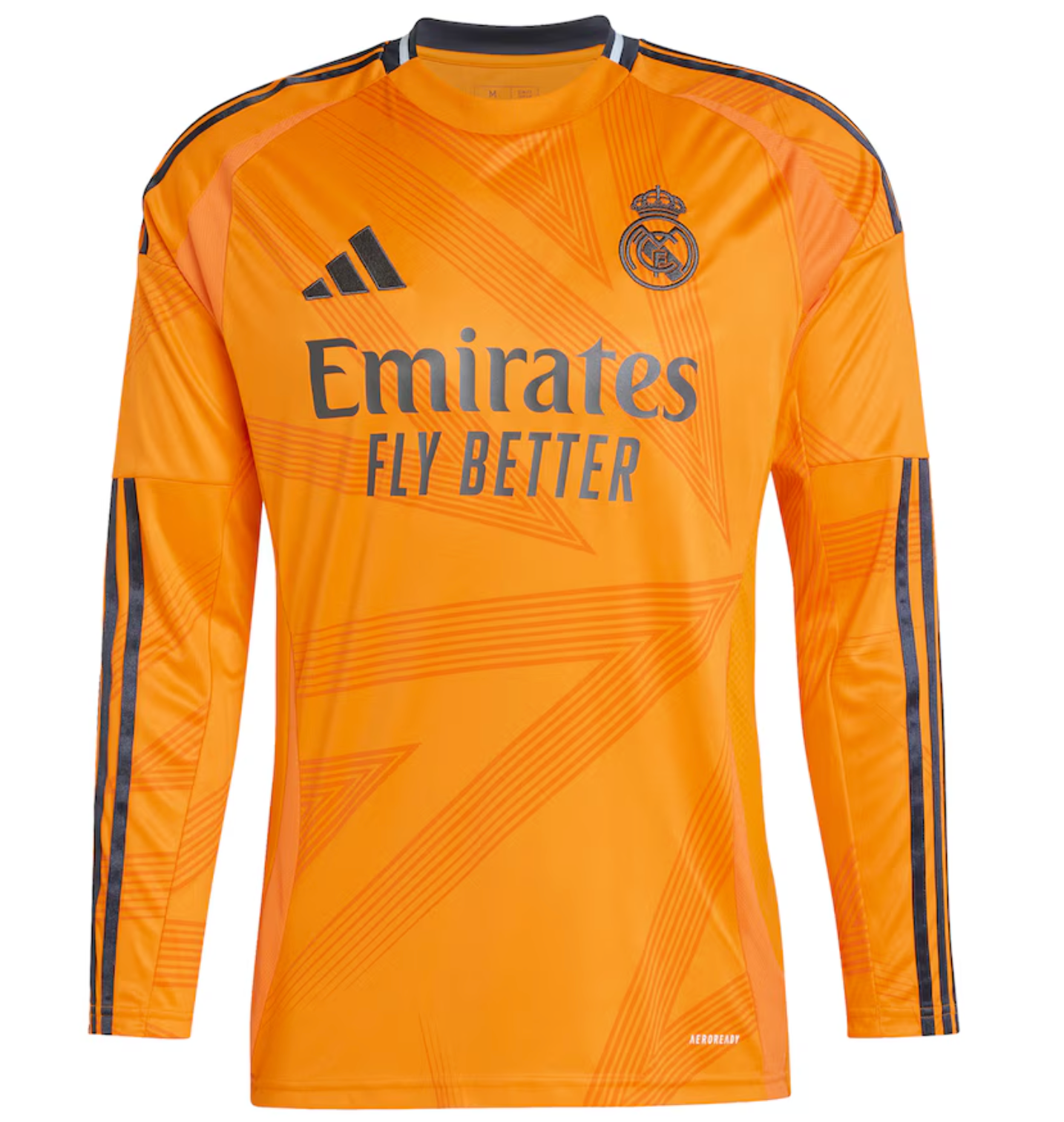 Camiseta de manga larga de visitante del Real Madrid 2024/25