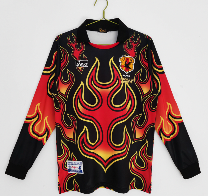 Japan Fire Retro Goalkeeper Kit 1998