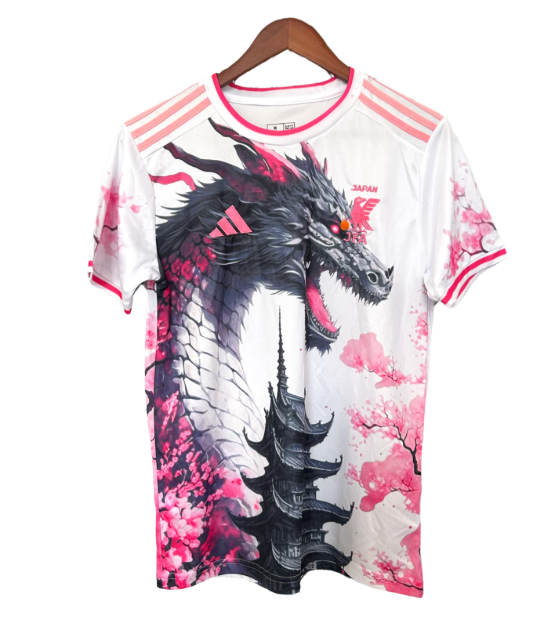 Japan Pink Dragon White Jersey 2025/2026 Edition